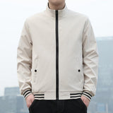 Jaqueta Masculina com Zíper Fashion