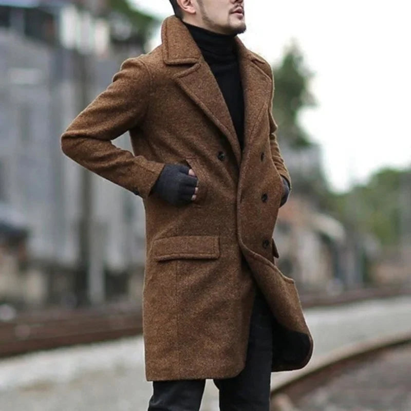 Sobretudo Masculino Transpassado Bellaro® S1267