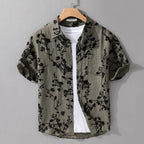 Camisa Masculina Floral Bellaro® S1340