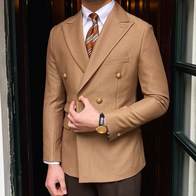 Blazer Slim Masculino Transpassado Bellaro® S1281