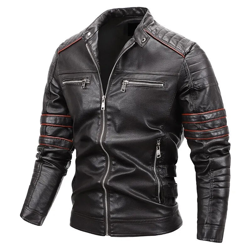 Jaqueta Masculina de Couro Bellaro® S1099