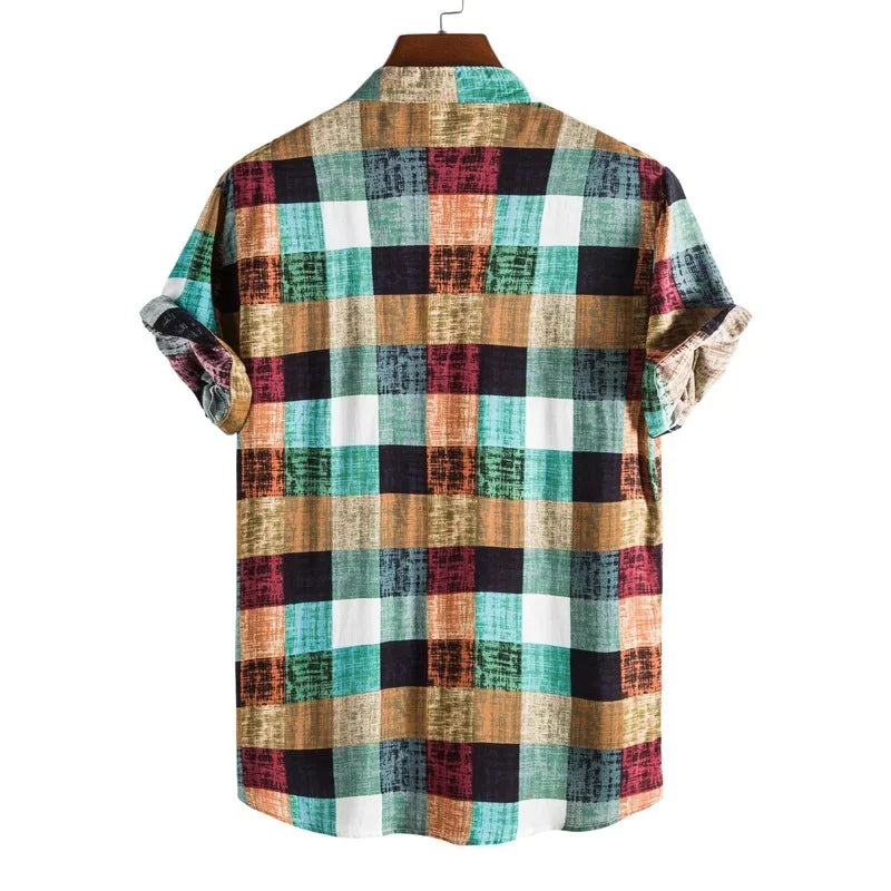 Camisa Masculina Xadrez Bellaro Buriti®