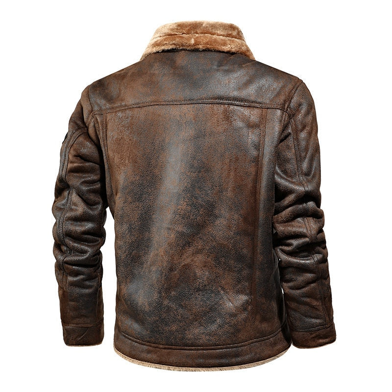 Jaqueta Masculina de Couro Bellaro Harbe®
