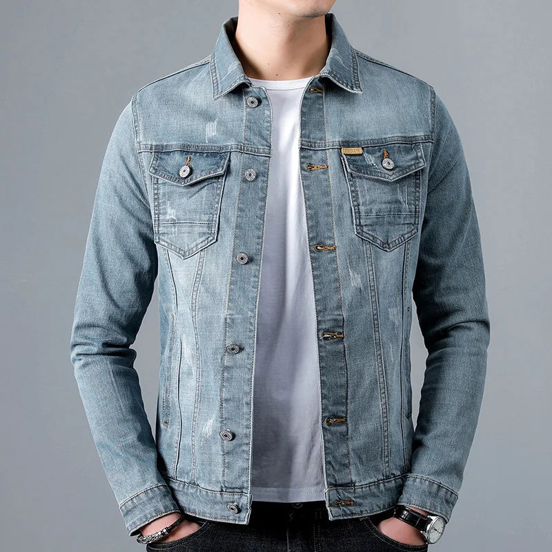 Jaqueta Jeans Denim Masculina Bellaro®