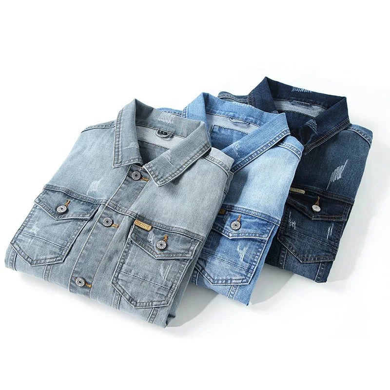 Jaqueta Jeans Denim Masculina Bellaro®