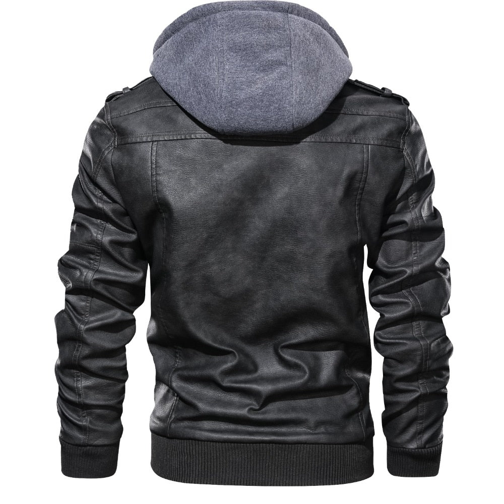 Jaqueta Masculina de Couro Original Bellaro®