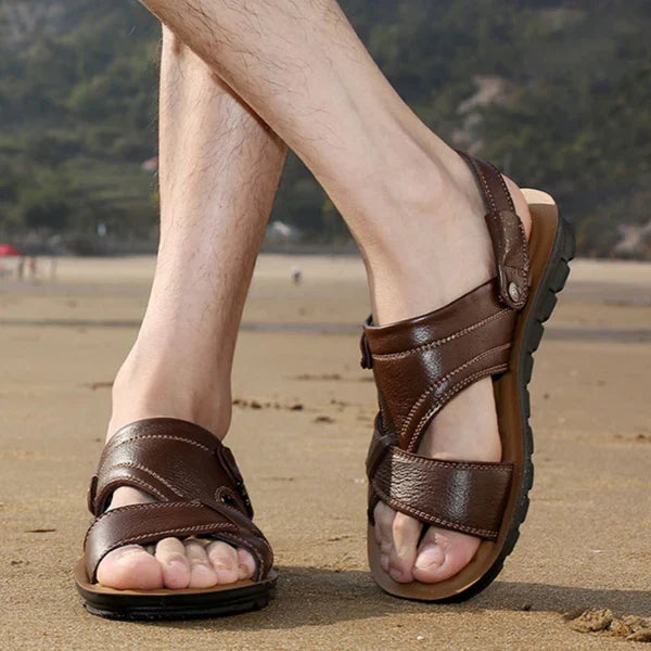 Sandália Masculina de Couro Bellaro® S1099
