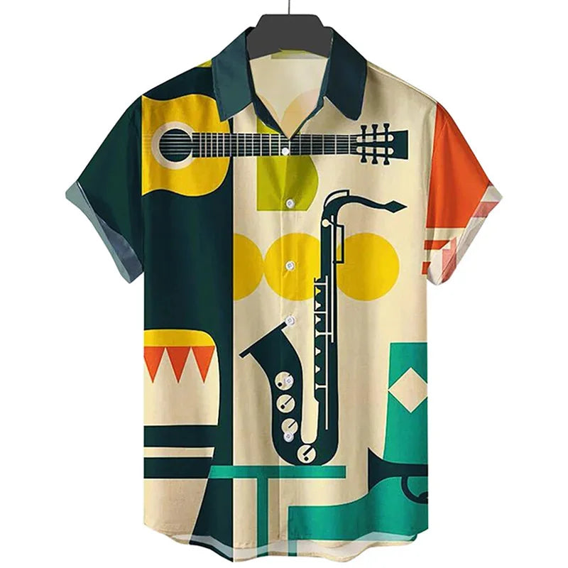 Camisa Masculina Estampada Bellaro Pilão®