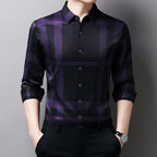 Camisa Masculina Manga Longa Xadrez Premium