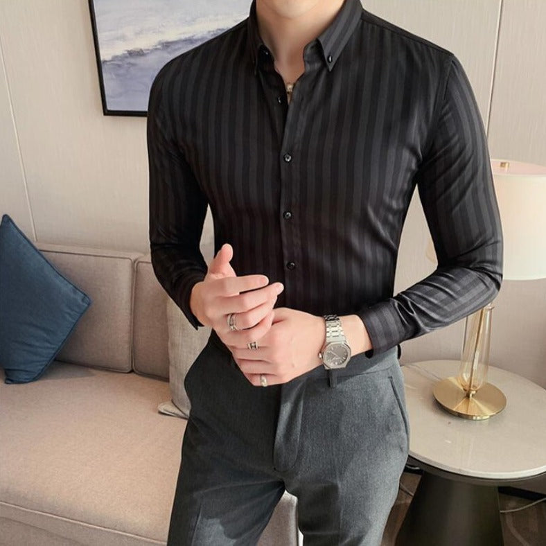 Camisa Social Masculina Slim Bellaro®