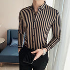 Camisa Social Masculina Slim Bellaro®