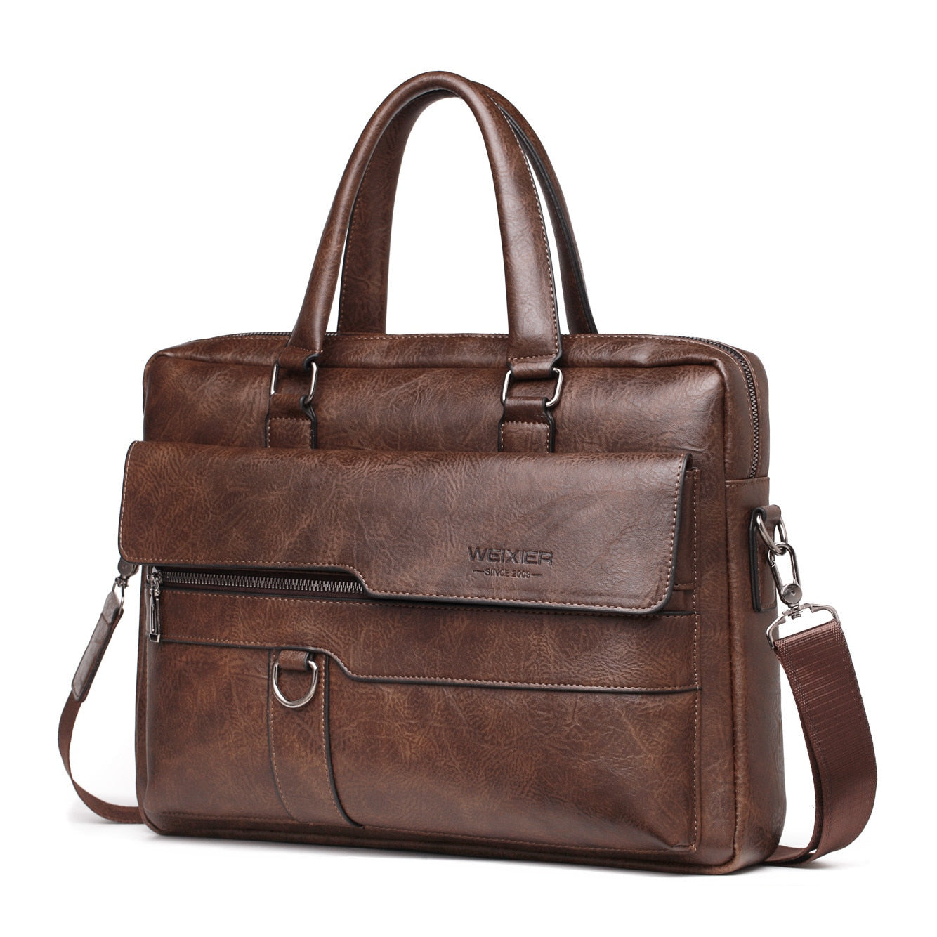 Bolsa Masculina Couro Genuíno