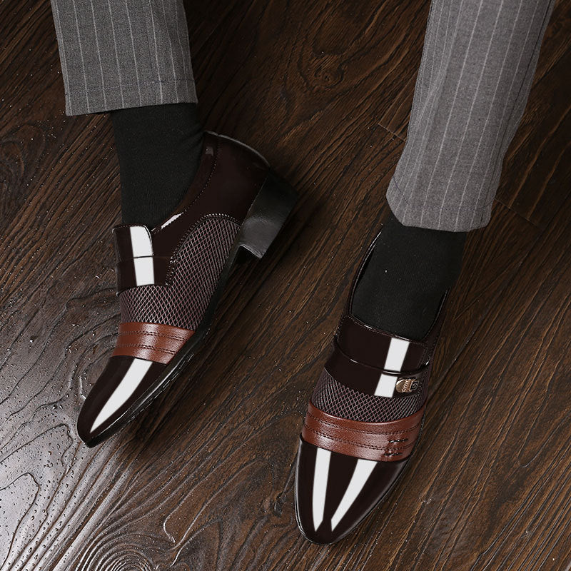 Sapato Masculino de Couro Envernizado Bellaro® S1091