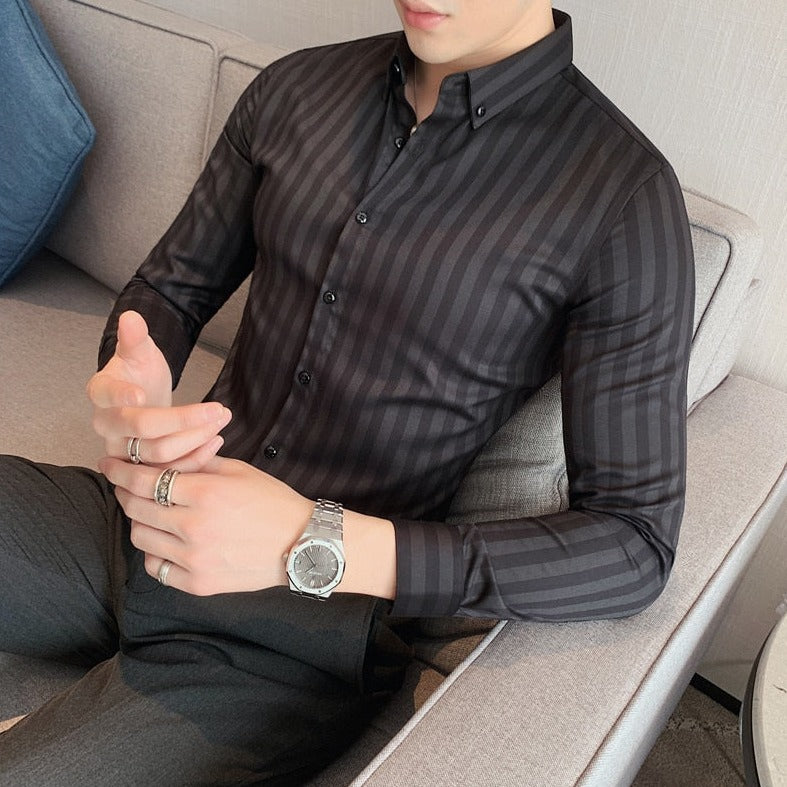 Camisa Social Masculina Slim Bellaro®