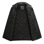 Jaqueta Gola Polo de Couro Masculina Bellaro®