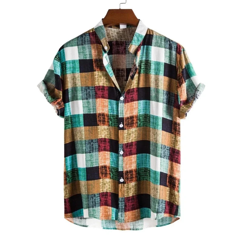 Camisa Masculina Xadrez Bellaro Buriti®
