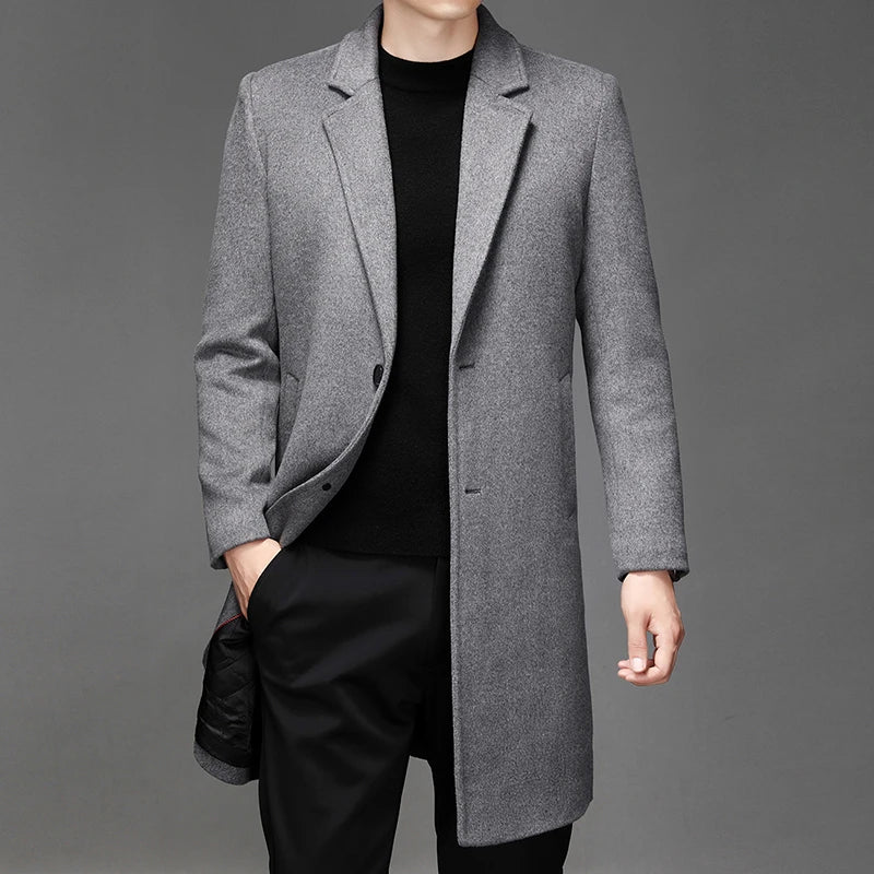 Sobretudo Masculino de Lã Grife Bellaro® S1260