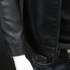 Jaqueta de Couro Casual Masculina Bellaro®