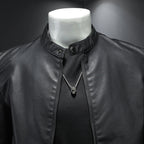 Jaqueta de Couro Casual Masculina Bellaro®