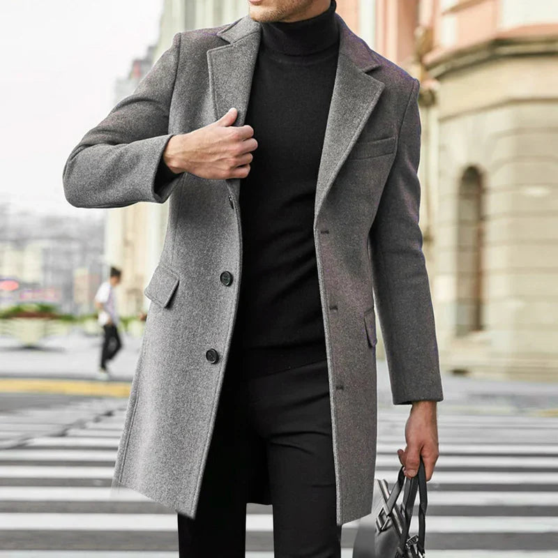 Sobretudo Masculino de Lã Grife Bellaro® S1268