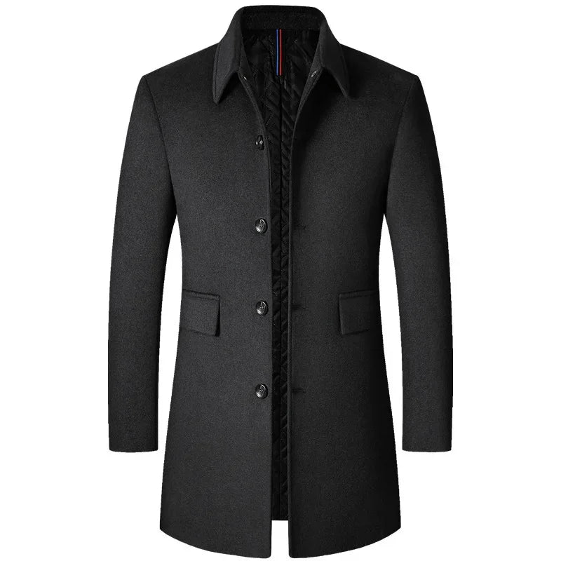Sobretudo Masculino de Lã Grife Bellaro® S1236