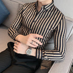 Camisa Social Masculina Slim Bellaro®
