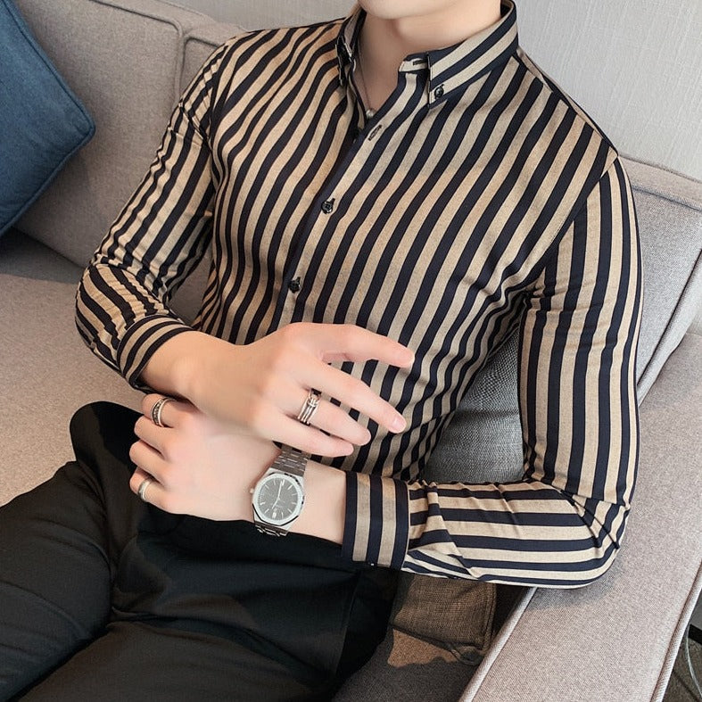 Camisa Social Masculina Slim Bellaro®