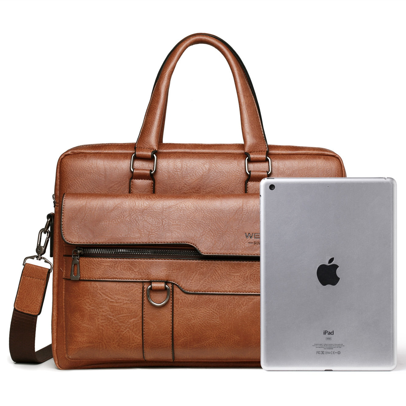 Bolsa Masculina Couro Genuíno