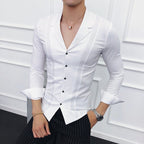 Camisa Social Masculina Bellaro® S1059