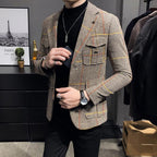 Blazer Jaqueta Slim Fit Masculino Bellaro® S1040