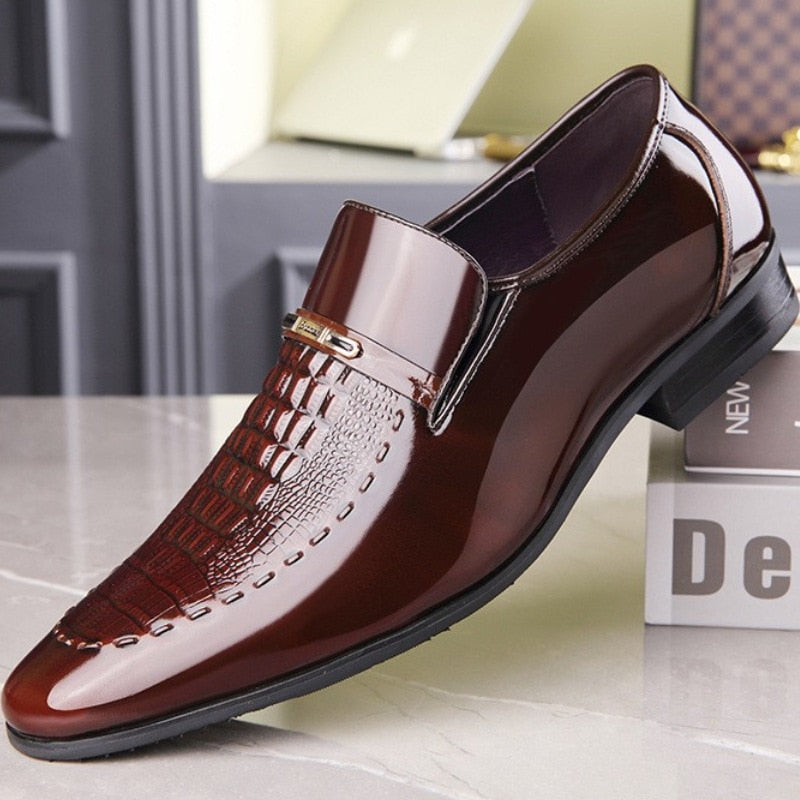 Sapato Masculino de Couro Envernizado Bellaro® S1090