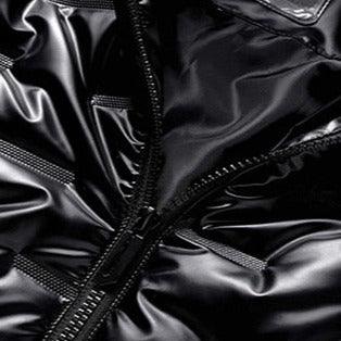 Casaco Masculino Preto Bolha Acolchoado