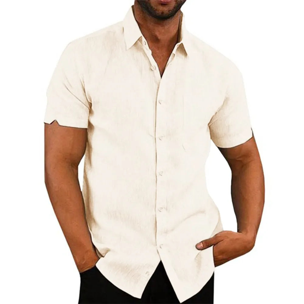 Camisa Masculina de Linho Bellaro® S1159