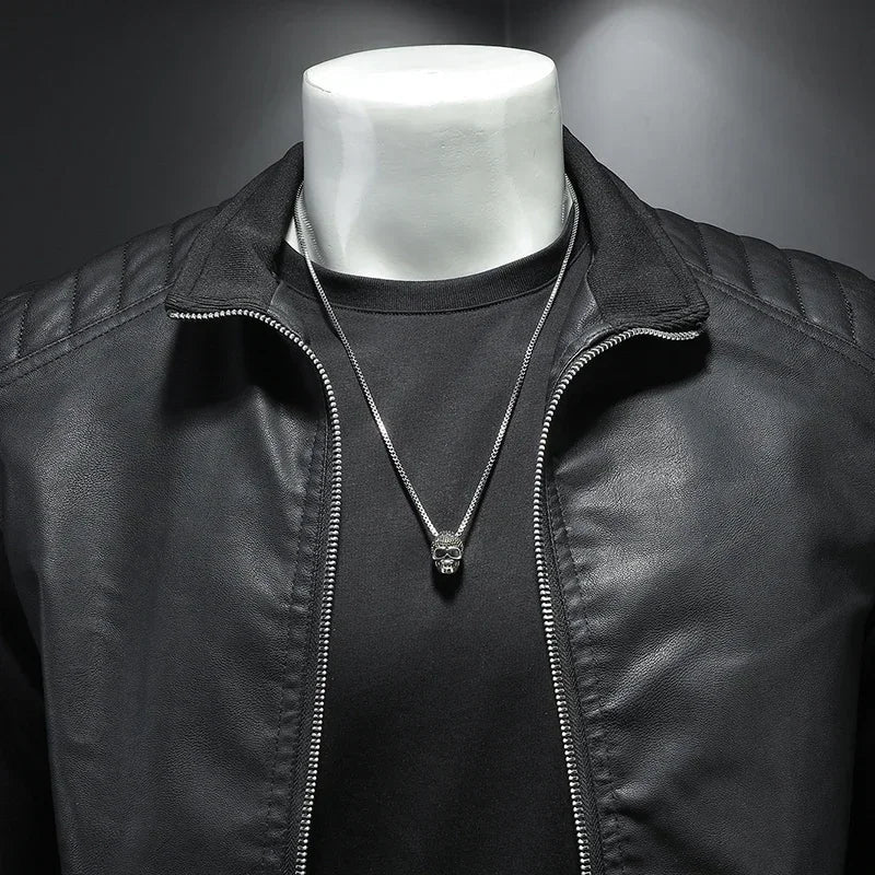 Jaqueta Masculina de Couro Bellaro® S1115