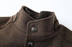 Casaco Trench Coat Masculino de Lã Grife Bellaro®