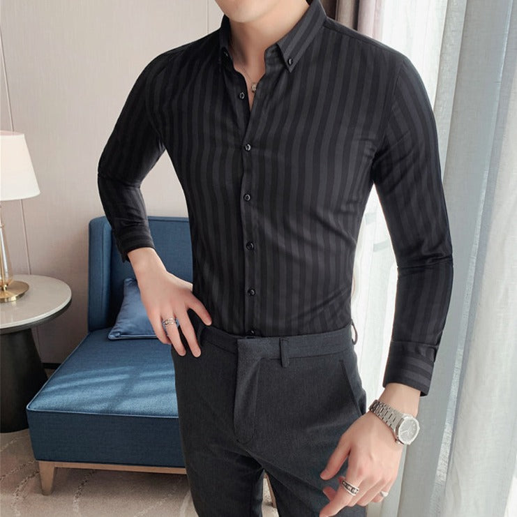 Camisa Social Masculina Slim Bellaro®