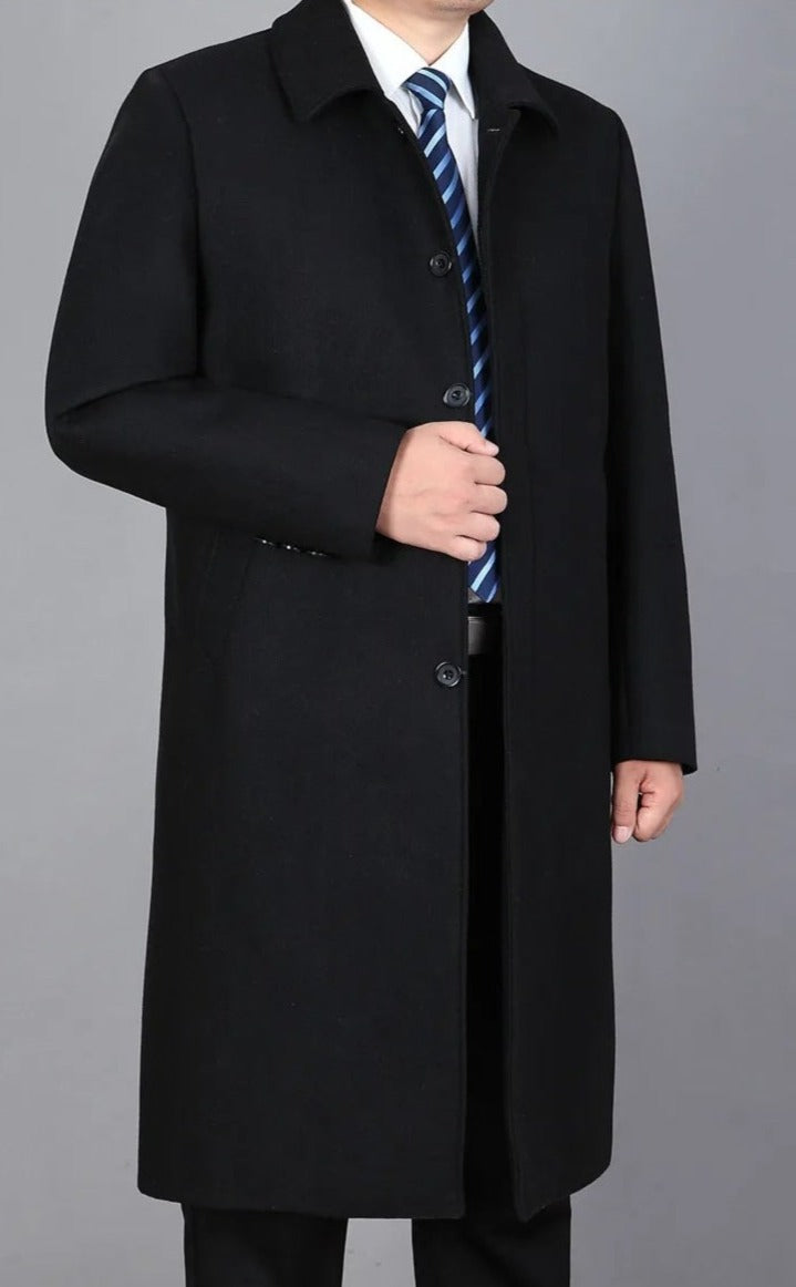 Sobretudo Masculino Plus Size de Lã Grife Bellaro®