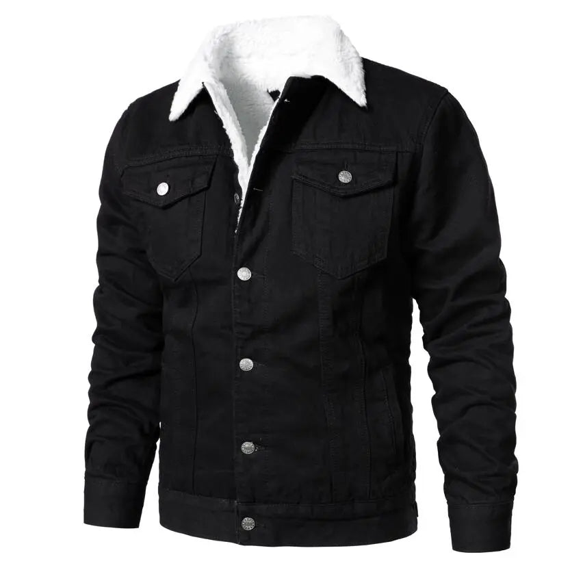 Jaqueta Jeans Interior de Lã Masculina Bellaro®