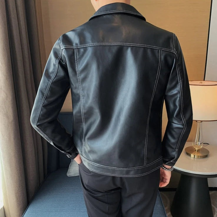 Jaqueta de Couro Masculina Bellaro® S1323
