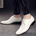 Sapato Masculino de Couro Envernizado