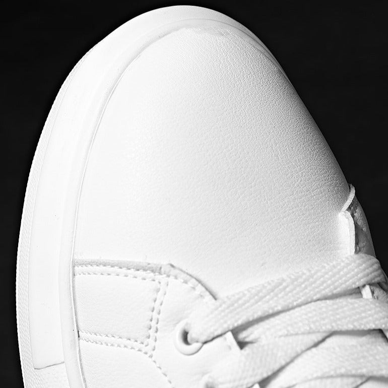 Tênis de Couro Branco Masculino