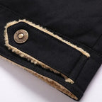 Jaqueta Jeans Masculina Interior de Lã Bellaro®