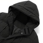 Jaqueta Puffer Longa Plus Size Masculina Bellaro®