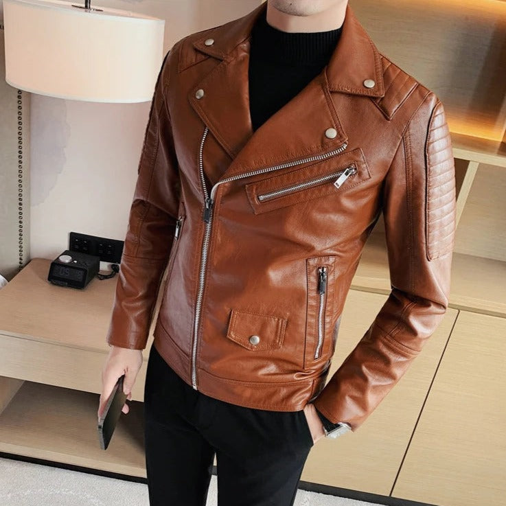 Jaqueta de Couro Masculina Bellaro® S1322