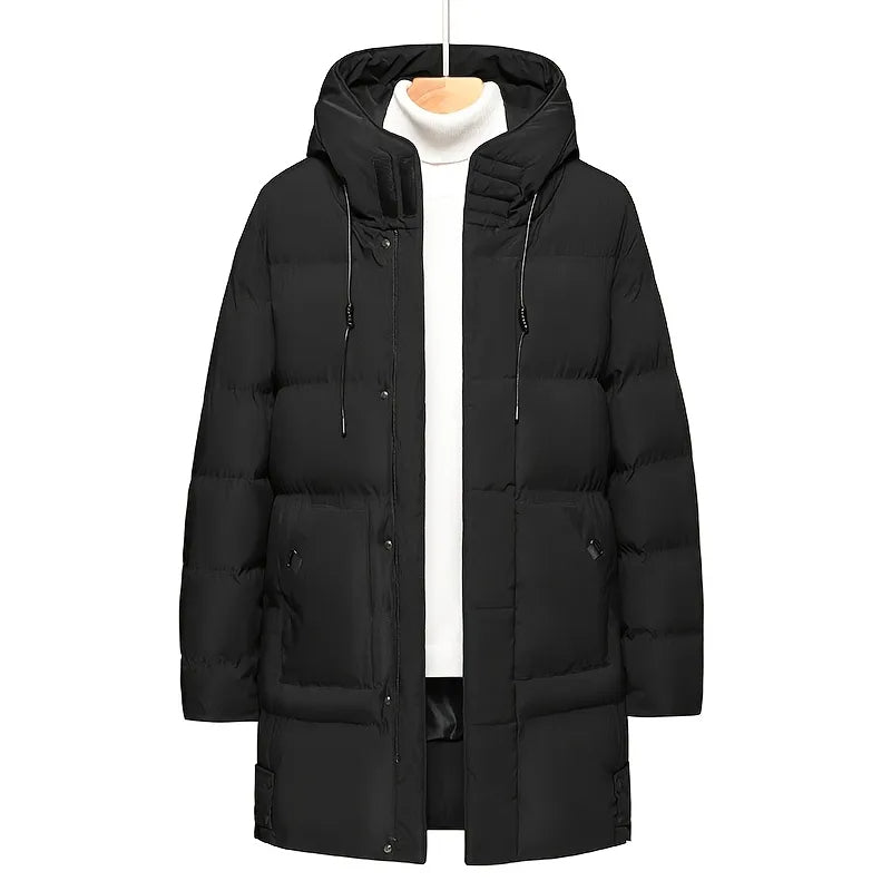 Jaqueta Puffer Longa Plus Size Masculina Bellaro®