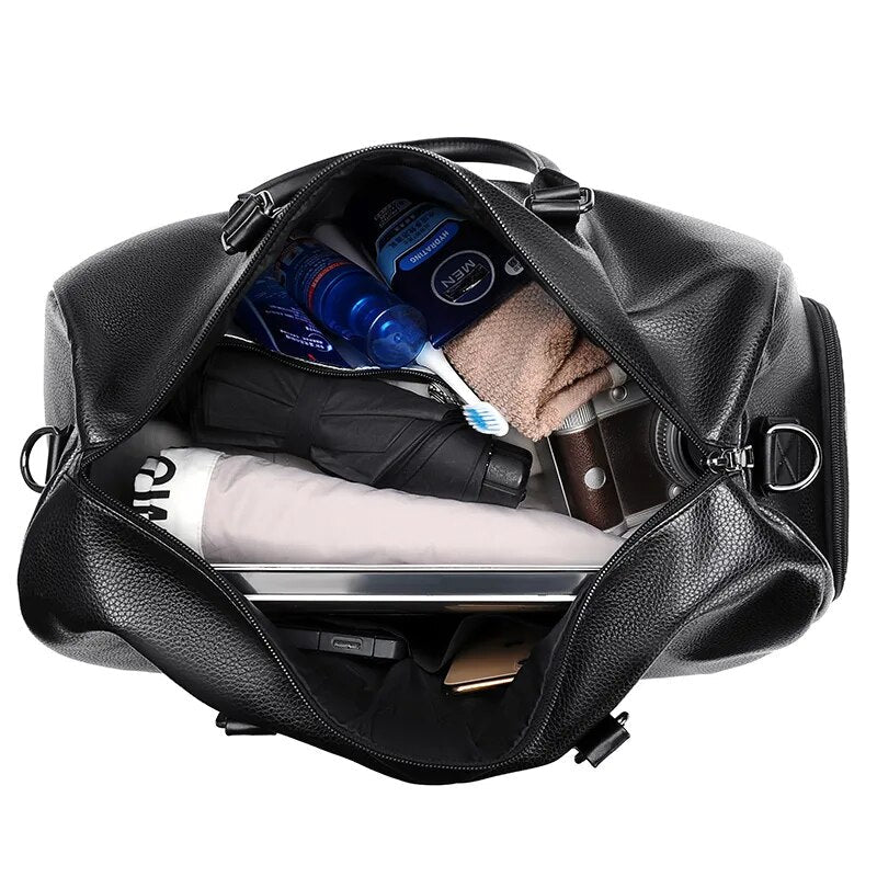 Bolsa de Viagem de Couro Bellaro® S1113