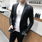 Blazer Masculino de Couro Bellaro®