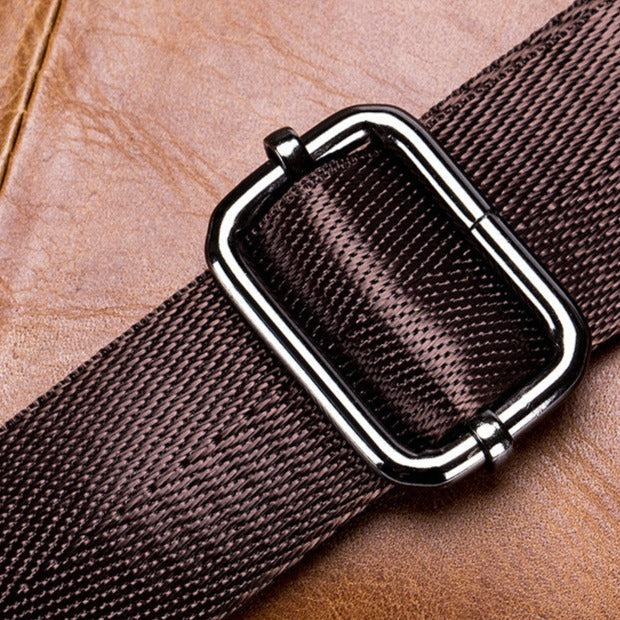 Bolsa Masculina Pequena Couro Genuíno