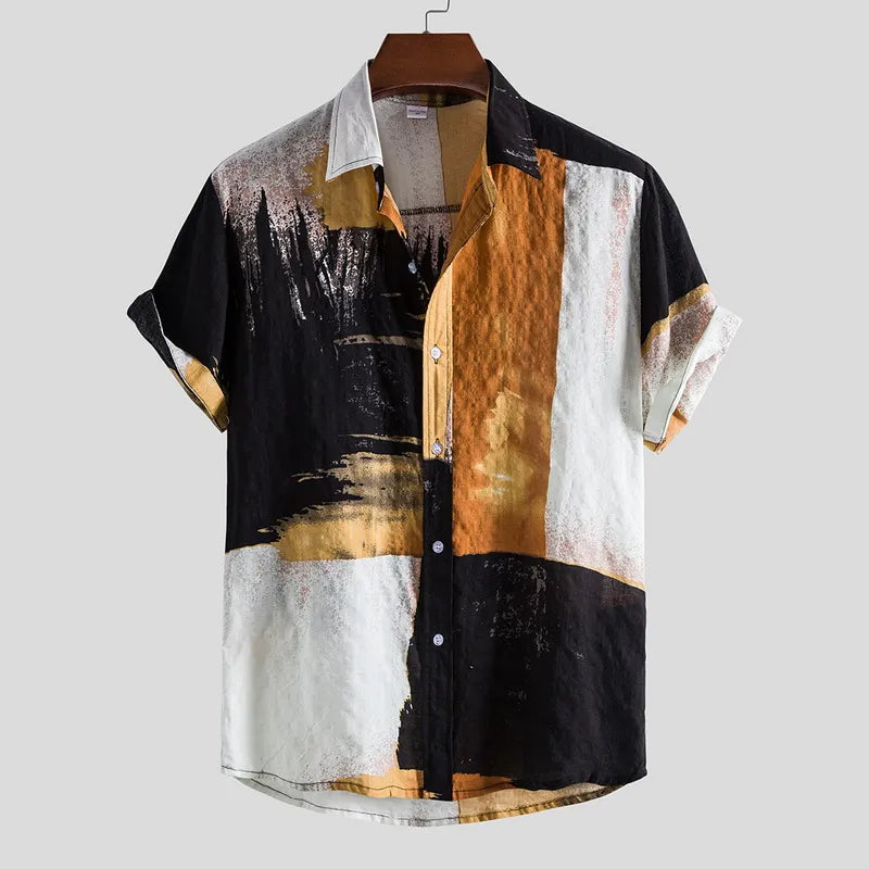 Camisa Masculina Estampada Bellaro Tauá®