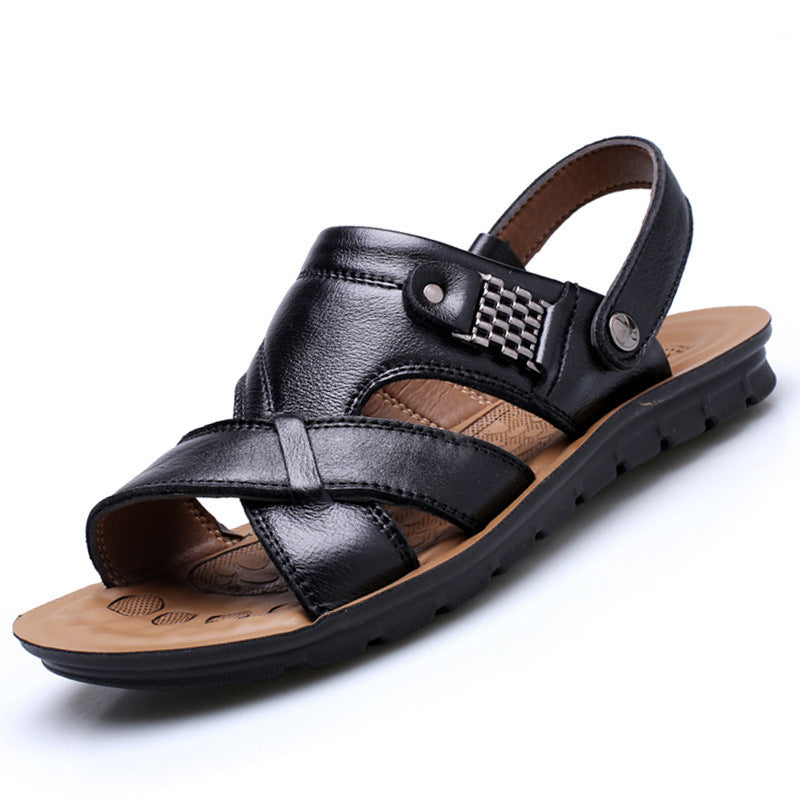 Sandália Masculina de Couro Bellaro® S1099